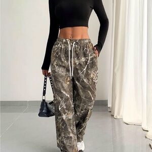 Camouflage Print Women's Pants